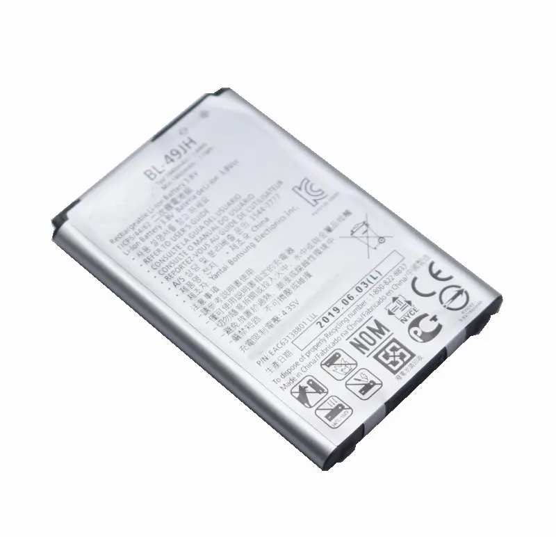 Сменный аккумулятор для LG K3 LS450 K4 K120 Spree K121 K130 k120e K130e BL49JH BL 49JH 1 шт.|Аккумуляторы
