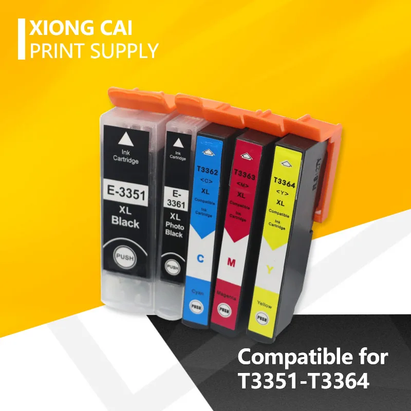 Картридж для принтера Epson T33 33XL T3351-3364 XP-530 XP-630 XP-830 XP-635 XP540 XP-640 XP-645 XP-900 | Компьютеры и