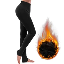 Sfit/зимние теплые леггинсы; эластичные теплые колготки; брюки с подкладкой из плотного бархата для женщин и девочек; однотонные брюки; плотные брюки; mujer