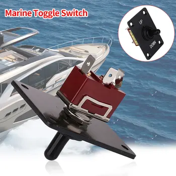 

3 Way Replacement Control Panel Aluminum Trim Tab Momentary Marine Toggle Switch On Off Boats Parts Corrosion Resistant Balanced