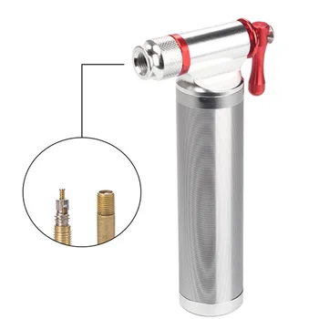 

CO2 Inflator Tire Pump For Presta Schrader No CO2 Cartridge Included