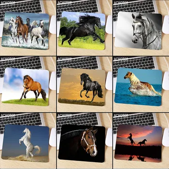 

Animal horse Pattern Mousepad 220x180x2MM Anti-Slip Laptop Computer Animal Printing Mouse Pad Gaming Mouse Mice Pad Mat