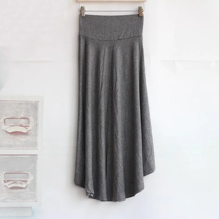 Skirt Women's New Style Modal High Waist Skirt Summer Korean-style WOMEN'S Wear Mid-length Half-length Dress
