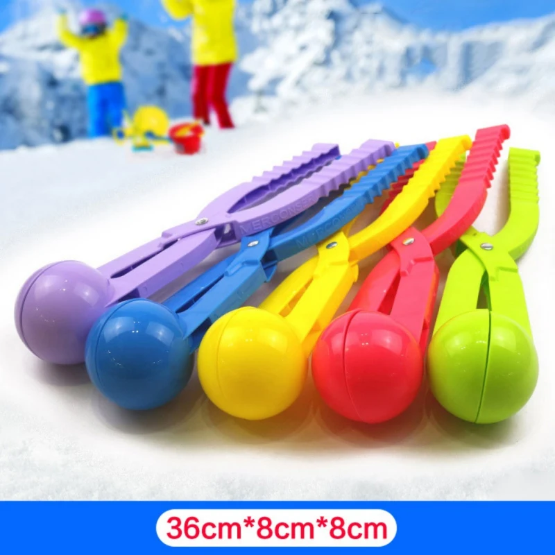 

Cartoon Duck Snowball Maker Clip Kids Winter Outdoor Sports Snow Sand Mold Fight Outdoor Sport Tool KT01