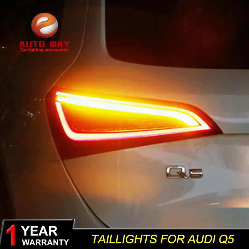Автомобильный Стильный чехол для Audi Q5 2009 2015 задние фонари светодиодный задний