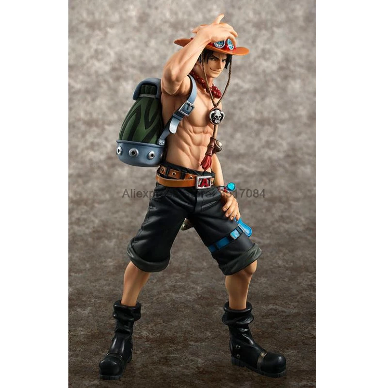 

Japan Anime one piece Ace Figure 10th Anniversary Collections Backpack Action Figure Doll Gifts for Children Toy
