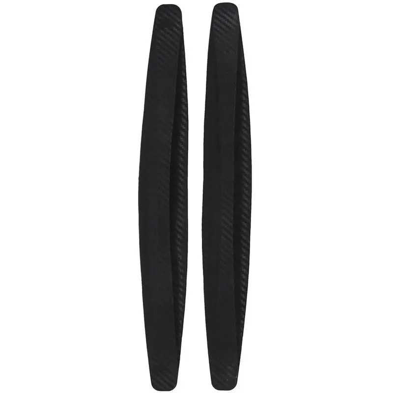 

2Pcs Bumper Carbon Fiber Sticker Tape Protective Sticker Adhesive