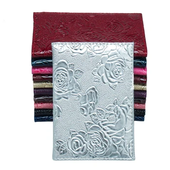 

Fashion Three-dimensional Embossed Passport Cover Business Card Holder Women Embossed Cover On The Passport Credit Card ID Bag