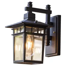 Европейский простой светодиодный водонепроницаемый дверной балкон лестничные ворота наружная настенная лампа