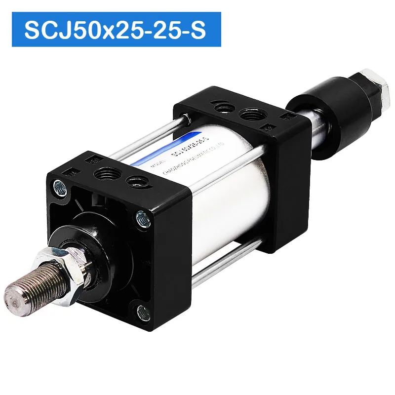 SCJ50X25-25-S SC пневматический цилиндр регулируемый ход цилиндр SCJ50 с магнитным