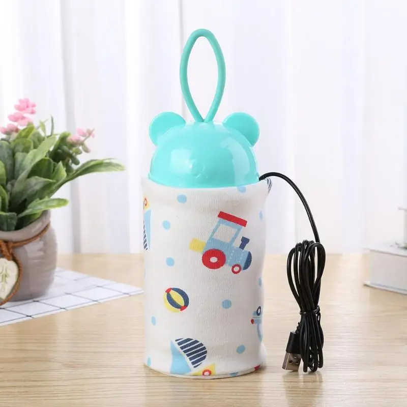 USB уличная детская бутылочка для кормления, грелка для молока, Термосумка с низким напряжением и низким током, нагревательный безопасный держатель для детской бутылочки