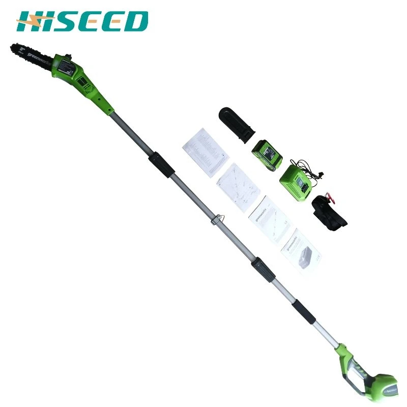 greenworks pole trimmer