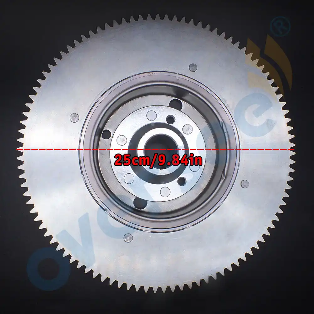 6F5 85550 Electrical Rotor Assy Flywheel For Yamaha Outboard Motor 2T