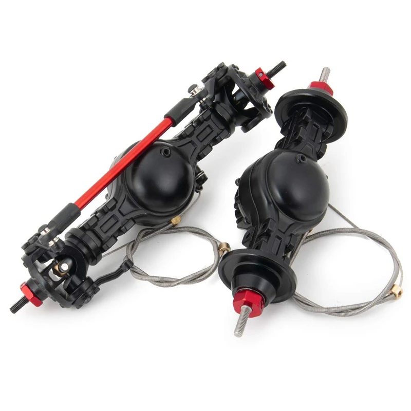 

Aluminum Alloy Complete Axle for 1/14 Tamiya Tow Drag Truck RC Upgrade Parts