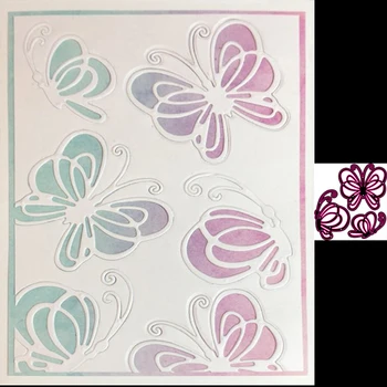 

Three Butterfly Metal Die Cuts Cutting Dies For DIY Scrapbooking Embossing Paper Cards Making Decorative Craft Supplies