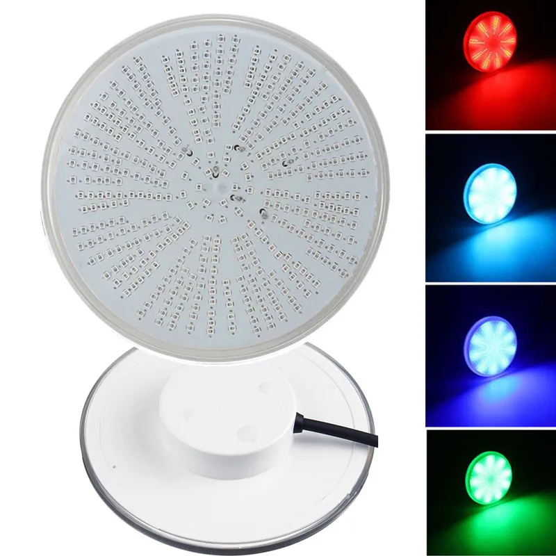 144/252/380/423LED Swimming Pool LED Light  Underwater Lamp with Remote Control fit RGB 7 Color for Swimming pool Fountain Ponds
