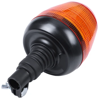 

40 LED Car LED Rotating Flashing Amber Beacon Car Warning Light Emergency Flashing Light Safety-Signal Light for Tractor Truck S