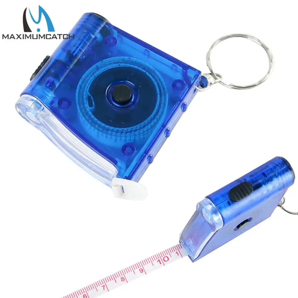 

Maximumcatch Tape-Measure 100cm With LED Light Fishing Tool Fishing Ruler
