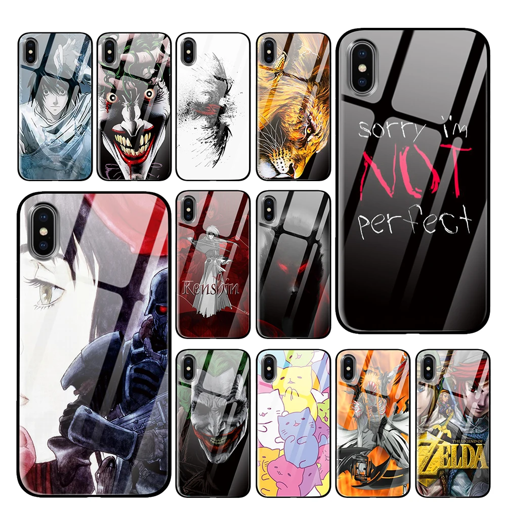 

Joker eagle For DC Tempered Glass For Samsung Galaxy S10 S8 S9 Plus Note 8 9 cases