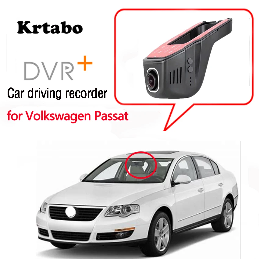 For Volkswagen Passat Car DVR Wifi Video Recorder Dash Cam Camera high quality Night vision full hd