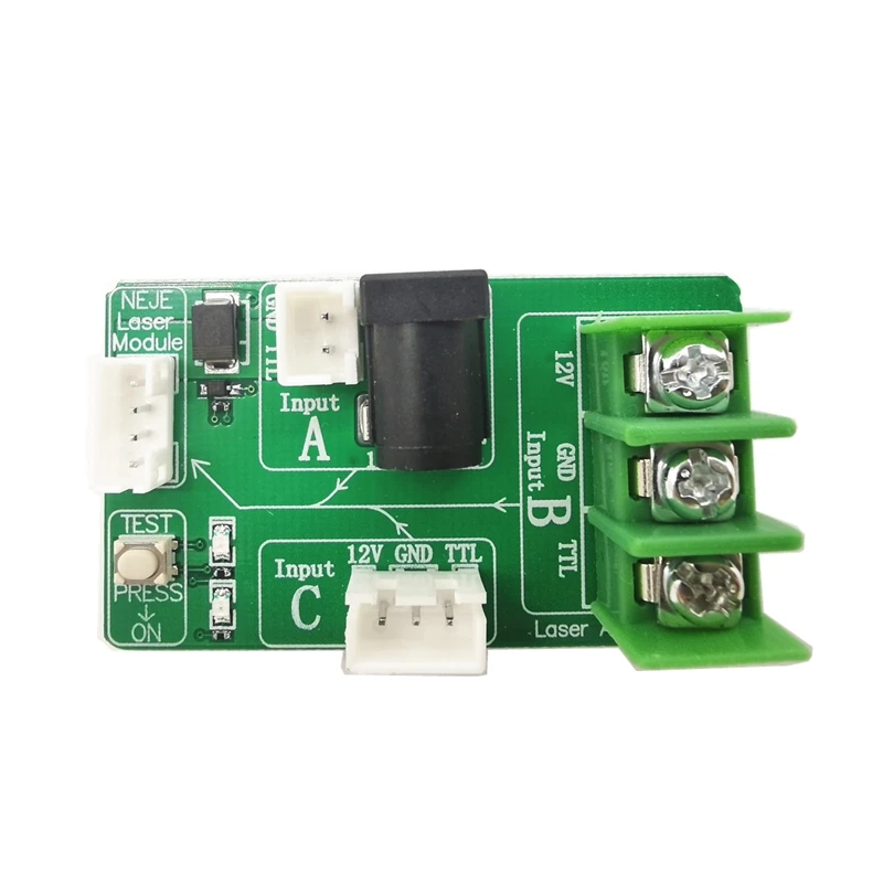 NEJE Module Interface Adapter Board Connector for Cutting Engraving Machine 4Pin/3Pin/2Pin wood pellet making machine