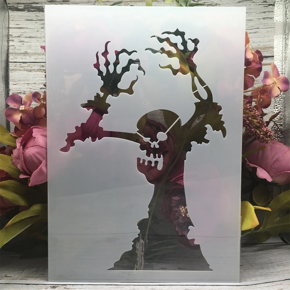 

Трафареты A4 для украшения стен, 29 см