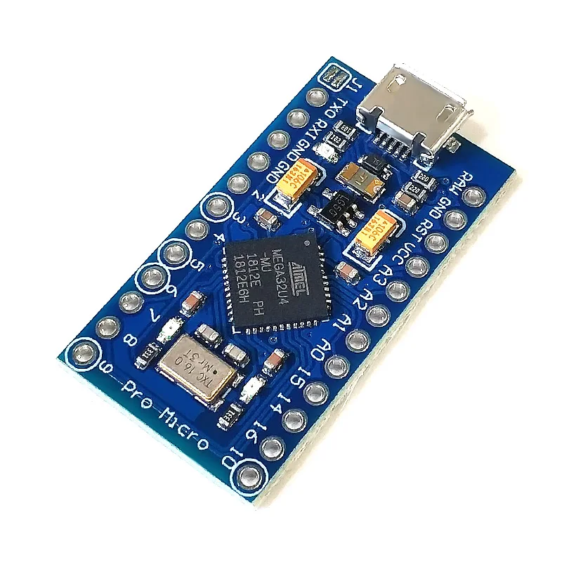 Pro Micro ATmega32U4 5 V/16 модуль MHz с 2 row штыревые для Arduino