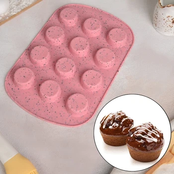 

Baking dish Ravello, 34 × 22.5 cm, 12 holes (d = 5 cm), pink granite
