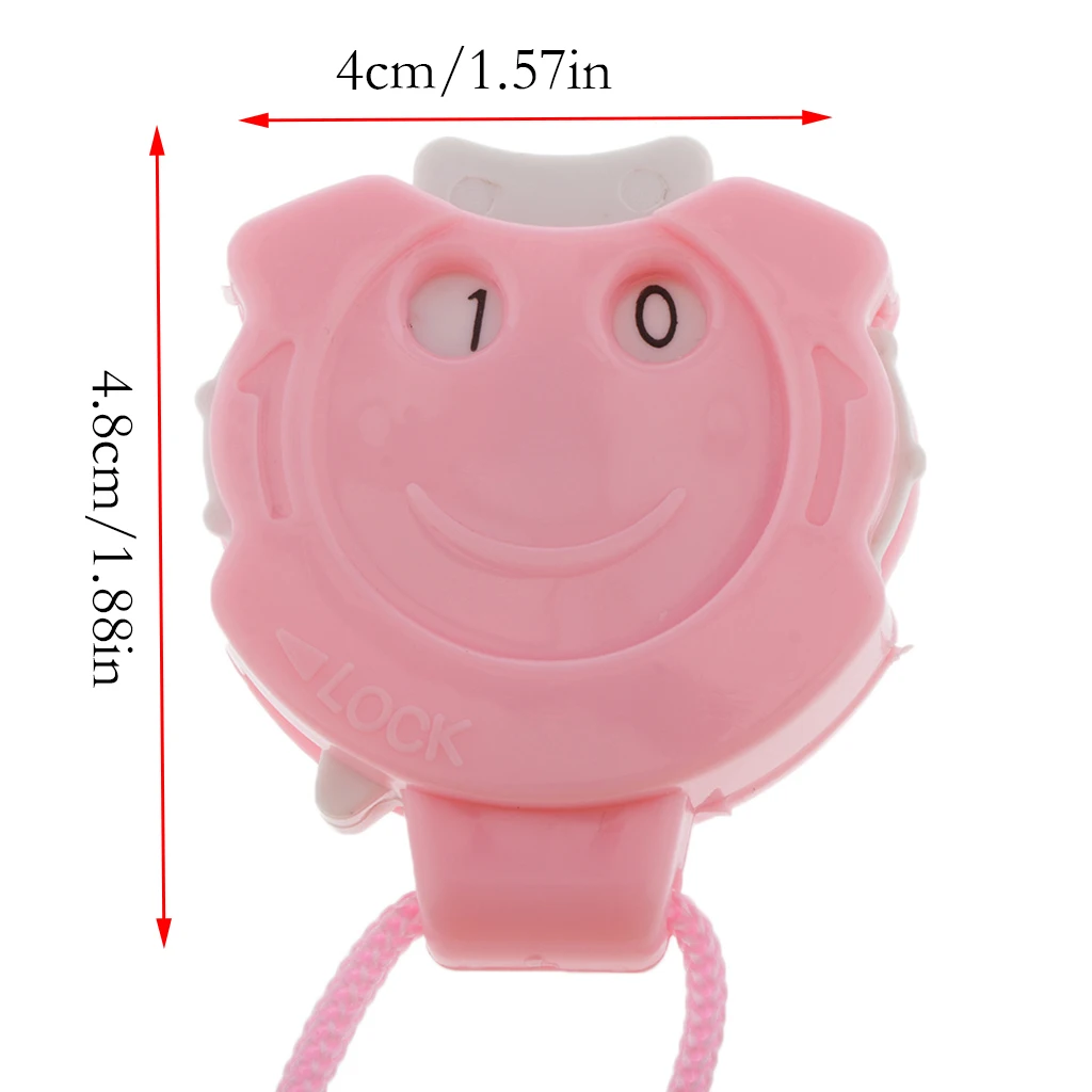 Mini Crochet Knitting Row Counter Button Numeric Pendant Style Stitch Tally Marker Needle Crafts Sewing Supplies