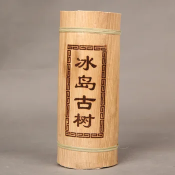 

CHENGXJ 500g China Yunnan Oldest Raw pu'er Tea Column Iceland Ancient Tree Detoxification Beauty Green Food