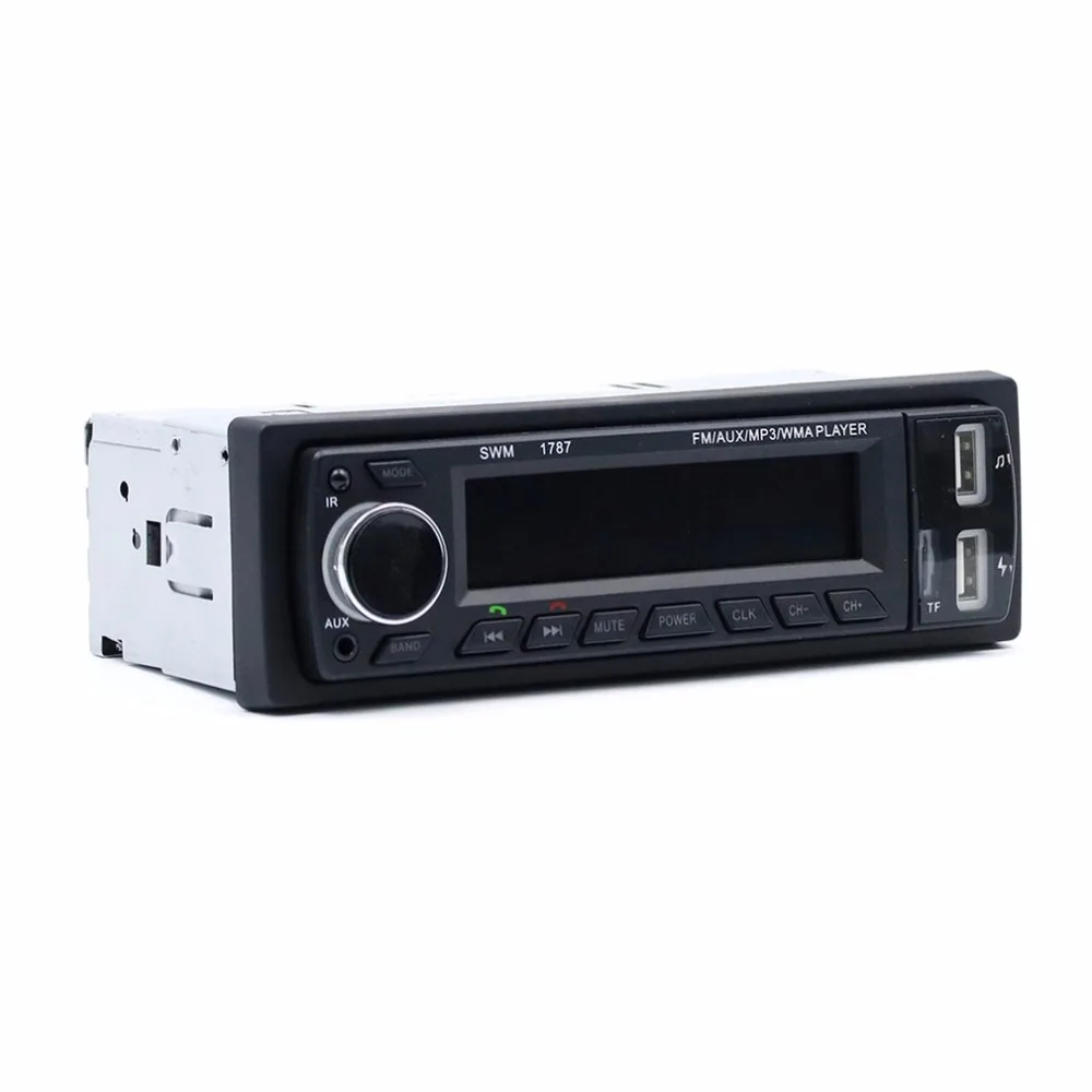 Автомобильный MP3 USB AUX плеер двойной usb зарядка Поддержка Радио Bluetooth безопасная функция цифровой карты памяти