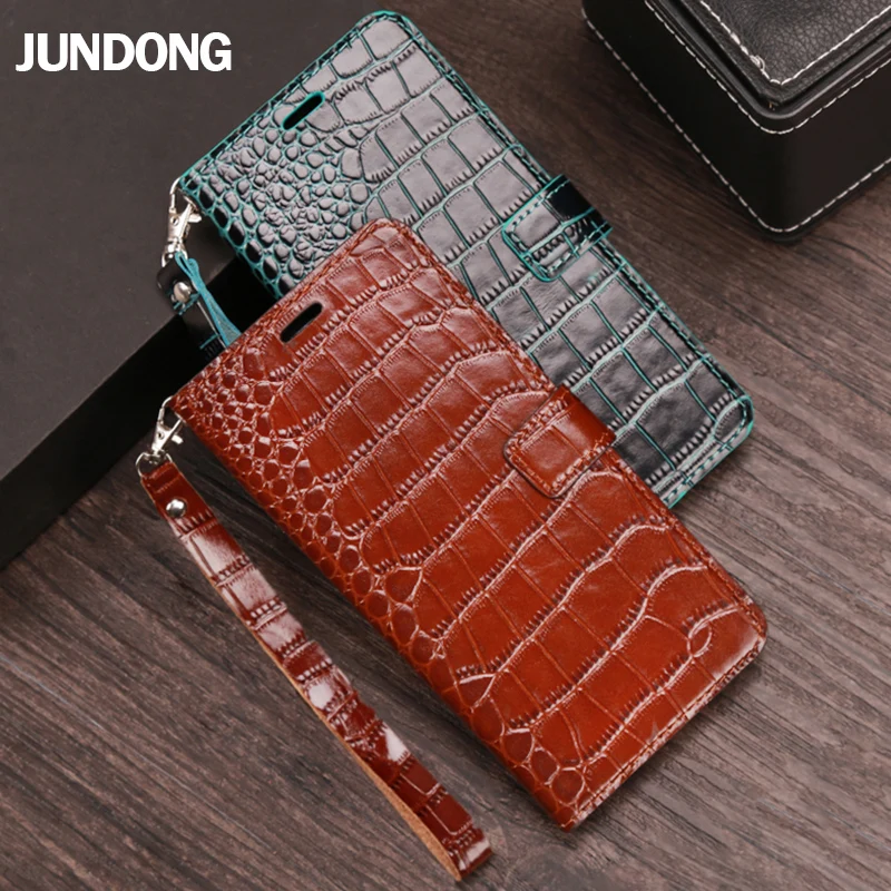 Luxury Phone Case For iPhone 6 6s 7 8 Plus 11 Pro X Xs Max Crocodile texture Lanyard Flip Cover 6sp 7p 8p case | Мобильные телефоны