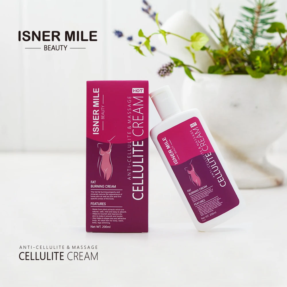 Cremes da Perda de Peso do Queimador Gordo do Creme Celulite do Emagrecimento do Corpo da Milha de Isner Cremes da Perda de Peso da Cintura Anti Fina 8 Cheap Bronzeamento corporal