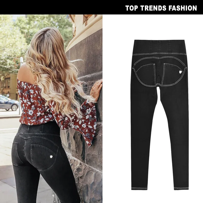 LORDLDS Women Jeans High waist Push Up Skinny Black Blue Denim Pencil Pants trousers Casual Clothing for women