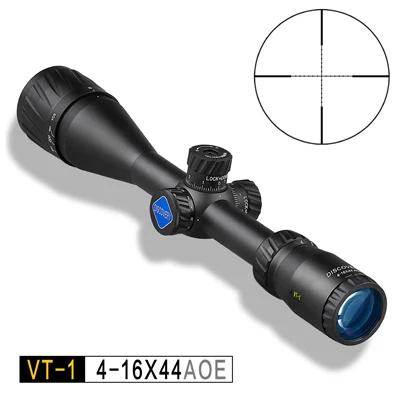 Открытие прицел VT 1 4 16X44 AOE регулировки объекта фокус Mil Dot сетка 25 мм (1 дюйм) трубки