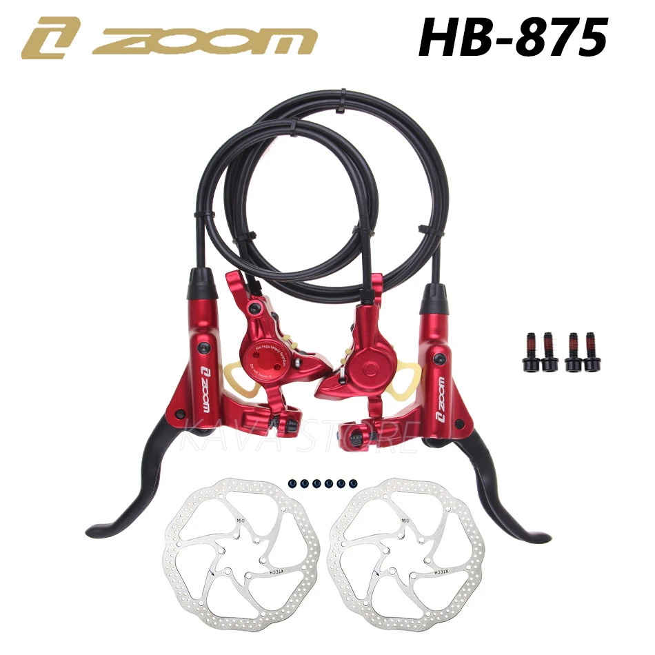 Zoom Hb875 Mtb Bike Hydraulic Brakes Cpro Mountain Bicycle 800mm/1400