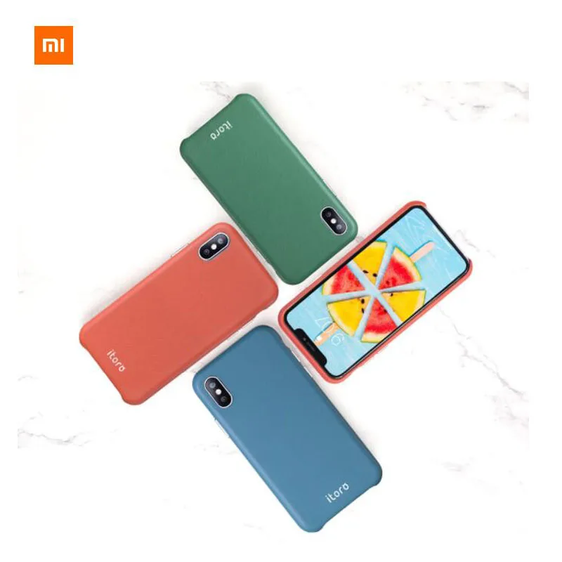 Кожаный чехол для телефона Xiaomi ITORO из воловьей кожи уникальный и изысканный