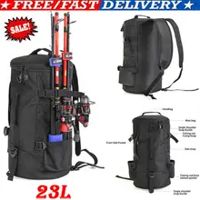 23L большой емкости рыболовные снасти рюкзак Открытый Инструмент Сумка для кемпинга