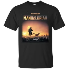 Новинка, Звездные войны, мандалорские ТВ серии, футболка черно-темно-синего цвета для мужчин и женщин,, топы, футболки