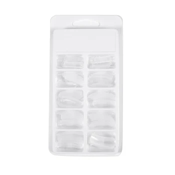 

100pcs/Box Quick Building Poly Gel Mold False Tips Nail UV Extension Builder DIY