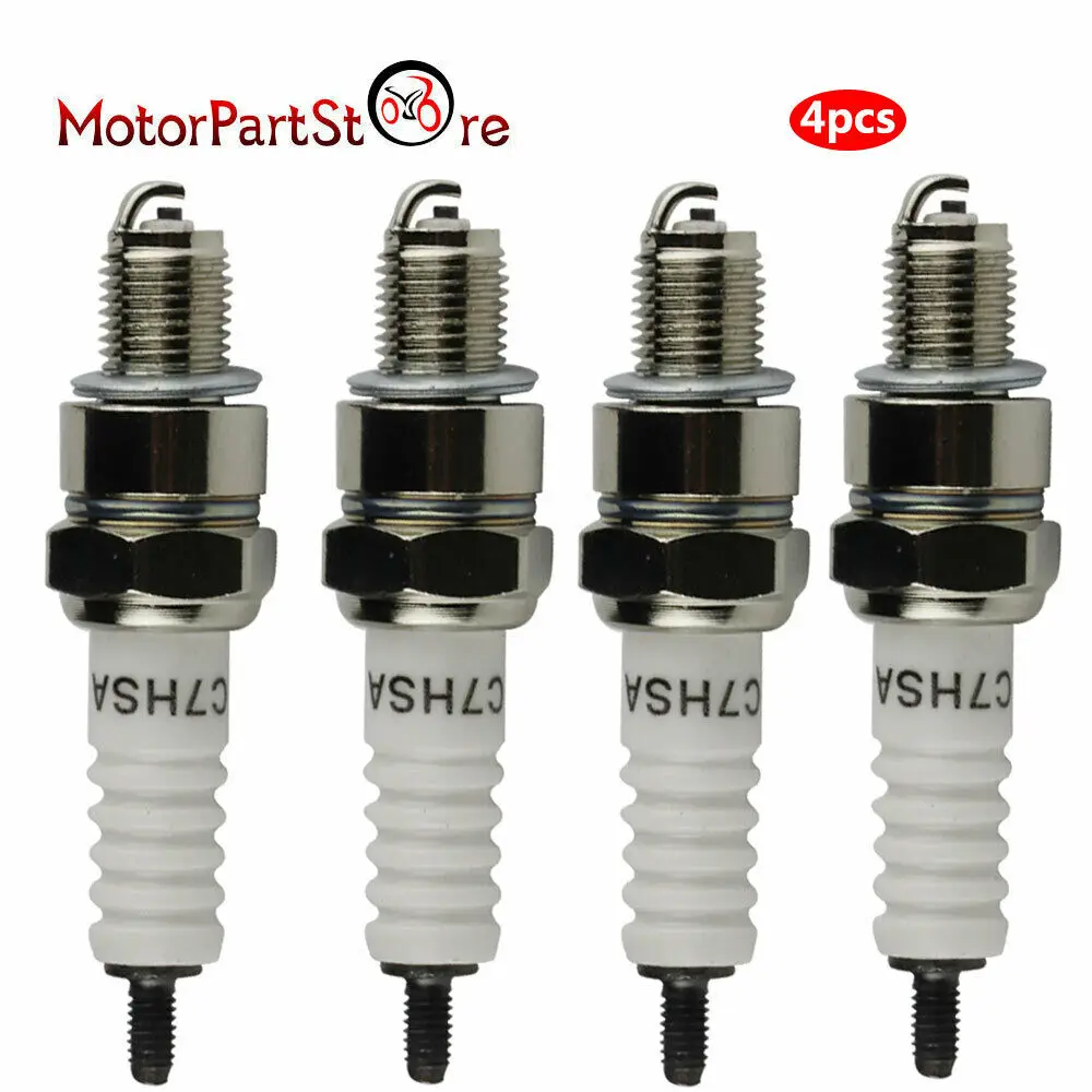 Свеча зажигания для C7HSA GY6 50cc 70cc 90cc 110cc 125cc 150cc ATV картинг скутер мопеды питбайк