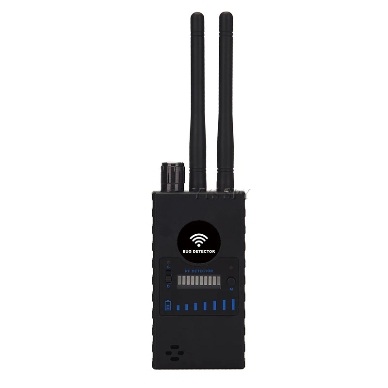 G528B Hidden Camera Detector Dual Antenna RF Signal Wifi Secret Covert Cam GSM Mobile Audio GPS Tracker Mini Spy Bug Scan Finder
