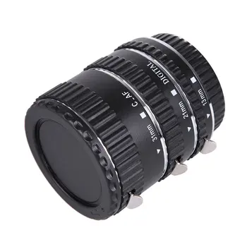 

Red Metal Ttl Auto Focus Macro Extension Tube Ring For Canon 600D 550D 200D 800D Eos Ef Ef-S 6D For Canon Camera Accessory