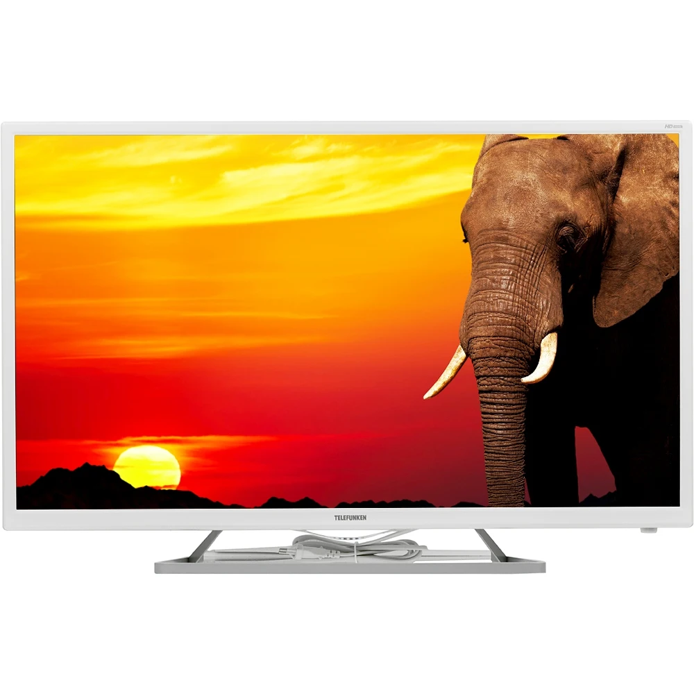 Телевизор LED Telefunken 31.5" TF-LED32S38T2 белый/HD READY/50Hz/DVB-T/DVB-T2/DVB-C/USB(RUS