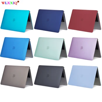

Laptop Case For Apple Macbook Mac book Air Pro Retina New Touch Bar 11 12 13 15 inch Matte Hard Laptop Cover Case 13.3 Bag Shell