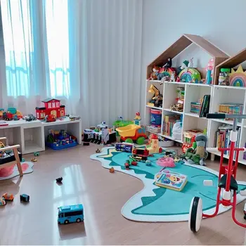 

Large Baby Crawling Mat Thick Living Room Foam Mat for Kids Tent Mat Play Cute Animals Gym Carpet Children's Rug Crawling Carpet