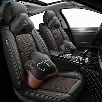 

New Leather Car Seat Covers Fit For Vw Golf 4 5 Volkswagen Polo 6r 9n Passat B5 B6 B7 Tiguan Accessories Covers For Vehicle Seat
