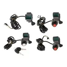 

1pc E-Bike Battery Voltage Display Switch Power Indicator Finger Accelerator for Twist Throttle Accs