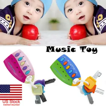 

Car Key Toy Remote Control Key Educational Toy Car Key for Kid Baby Toddler r