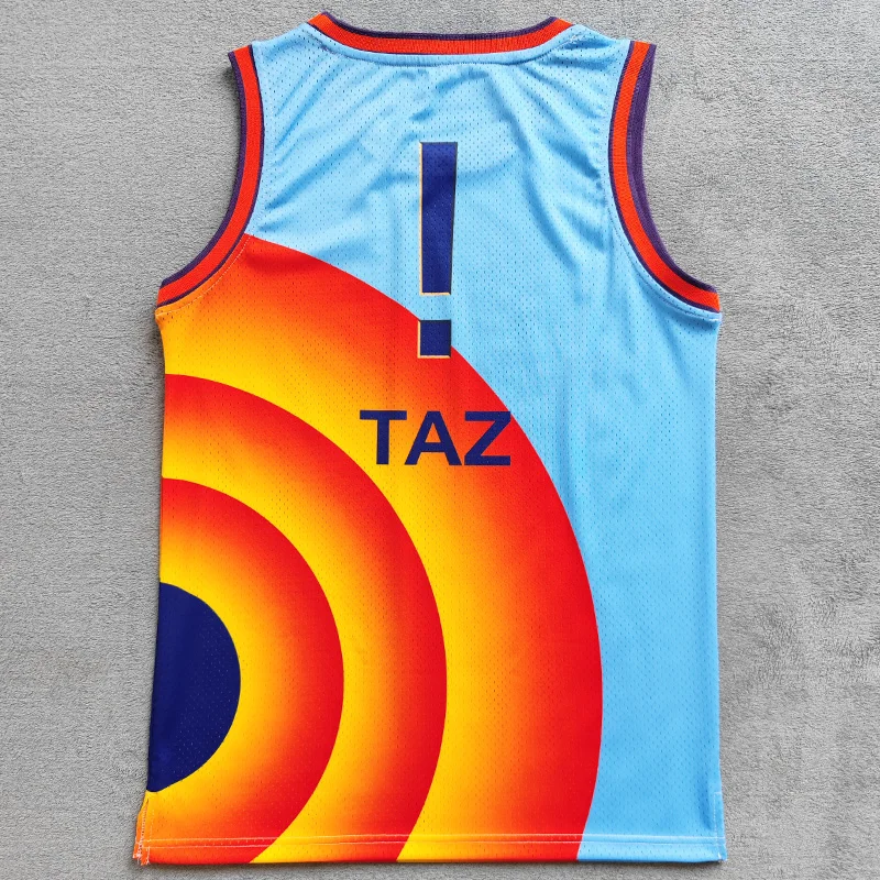 

MM MASMIG 2021 Movie Space Jam 2 A New Legacy Tune Squad ! TAZ Basketball Jerseys Halloween Uniforms